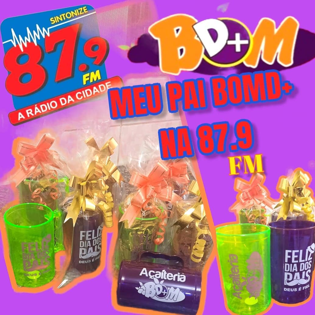 Bom demais é comemorar o dias dos pais ouvindo a 87 FM